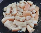 Hình bước làm 2 của món Da HEO chiên phồng - giòn