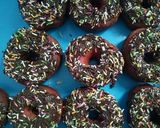 Foto langkah ke 11 dari resep Donat buah naga.