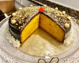 Foto del paso 13 de la receta: Pastel de zanahoria con cobertura de chocolate. (Carrot cake with chocolate topping)