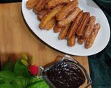 A picture of step 15 of Churros.