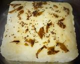 A picture of step 4 of Suji Dhokla.