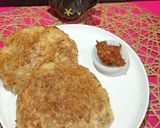 A picture of step 4 of Vermicelli Vegetable Pancake.