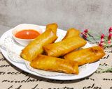 Foto langkah ke 5 dari resep Lumpia Sayuran Telur.