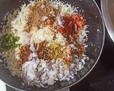A picture of step 4 of Cauliflower paratha / gobhi ka paratha.
