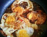 Foto langkah ke 3 dari resep Telor Ceplok Saus Inggris.