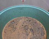 Foto langkah ke 3 dari resep Roasted Milk Tea Matcha Soy Bean Curds.