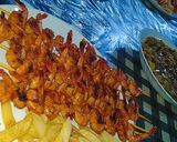 صورة لخطوة 7 من وصفة لي بروشيت تاع الكروفيت (Crevettes) المشرملة 🍤