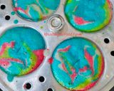 A picture of step 10 of Designer Colourful idli.
