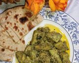 A picture of step 6 of Green Boneless Chicken Karahi 😋or Chicken Hara Masala 😋.