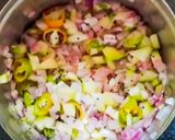 A picture of step 3 of Mango pickle.