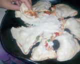 A picture of step 9 of Pizza flower.