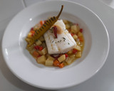 Foto del paso 7 de la receta: Bacalao confitado con verduritas en escabeche picante