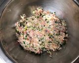 A picture of step 2 of Fried and Boiled Gyoza.