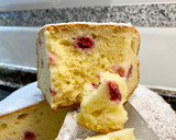 Foto del paso 15 de la receta: Bizcocho con queso y frambuesas