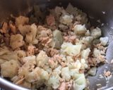 Foto del paso 2 de la receta Crepes de brócoli y salmón