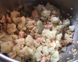 Foto del paso 2 de la receta: Crepes de brócoli y salmón