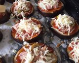 Foto del paso 5 de la receta Minipizzas de berenjena 🍆🍕