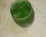 A picture of step 3 of Mint margarita.