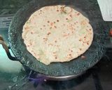 A picture of step 5 of Punjabi Aaloo paratha.