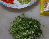 A picture of step 1 of Maggi Potato Omlette.
