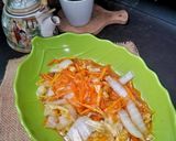 Foto langkah ke 3 dari resep Tumis Sawi Putih Wortel.