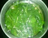 A picture of step 3 of Sham Savera / Palak Paneer Kofta.