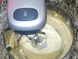 Muffins de vainilla con arándanos y crumble