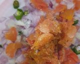 A picture of step 2 of Anda Ghotala Masala Omelette.