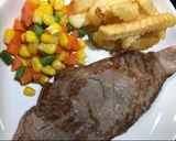 Foto langkah ke 6 dari resep Beef Steak with Mushroom Sauce.