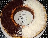 Foto langkah ke 5 dari resep Bolu keju coklat panggang tanpa oven.