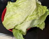 A picture of step 1 of Cranberry cheese salad with copycat chick-fil-A avocado lime ranch dressing.