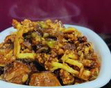 A picture of step 4 of Gobhi Manchurian.