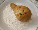 A picture of step 9 of Stuffed sweet potatoe drumsticks.