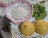 A picture of step 1 of Lemonade.