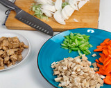 Foto del paso 3 de la receta: Wok de Tempeh con Salsa de Cacahuete