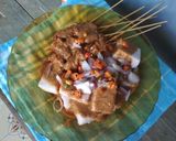 Foto langkah ke 16 dari resep Sate Ayam Bumbu kacang Aka Sate ayam madura enakkkkkkks🍢🍢🍢😋😋😋.