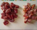 Foto del paso 2 de la receta: Brochetas de res y tocino 🍢🐷