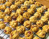 Gambar langkah 5 resipi Granola cookies.