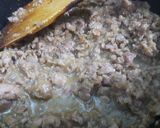 A picture of step 3 of Qeema Palak !.