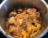 A picture of step 2 of Beef Ribs Stew with Kimchi & Potatoes.