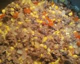 A picture of step 4 of Creamed Corn with Beef and Noodles.