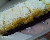 Foto langkah ke 5 dari resep Brownis kukus tanpa mixer mix labu kuning.