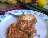 Foto del paso 4 de la receta: Vegetariana Zapallitos rellenos con texturizado de soja