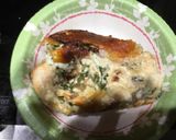 A picture of step 9 of Cheesy Stuffed Spinach Chicken.