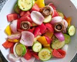 Foto del paso 3 de la receta: Brochettes de pollo y verduras