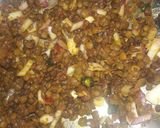 A picture of step 1 of Sabit masoor ki dal kay Samosa.