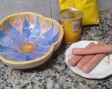 Foto del paso 1 de la receta: Salchichas en salsa con puré exprés