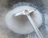 A picture of step 1 of Green Curry Chicken with Winter Melon.