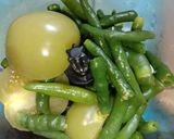 Foto langkah ke 2 dari resep Cumi asin cabe ijo.