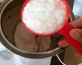 A picture of step 1 of Rabdi lassi.